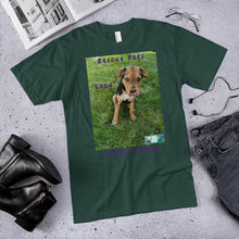 Load image into Gallery viewer, Unisex Fine Jersey Short Sleeve T-Shirt - Rescue Pets Collection - &quot;Lucy&quot; IV