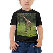 Load image into Gallery viewer, Toddler Short Sleeve Tee - Jeffrey the Giraffe Collection