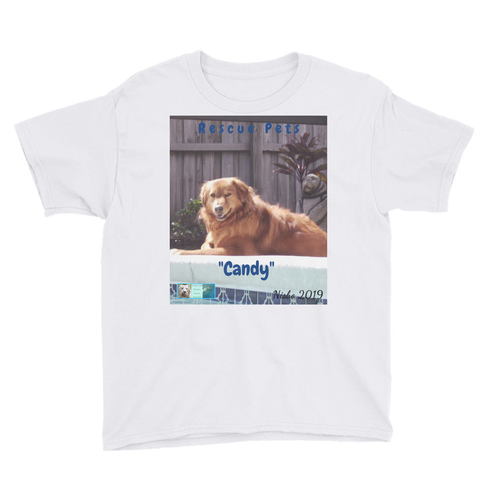 Youth/Kids' Short Sleeve T-Shirt - Rescue Pets Collection - 