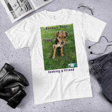 Load image into Gallery viewer, Unisex Fine Jersey Short Sleeve T-Shirt - Rescue Pets Collection - &quot;Lucy&quot; IV