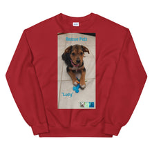 Load image into Gallery viewer, Unisex Premium Sweatshirt - Rescue Pets Collection - &quot;Lucy&quot;