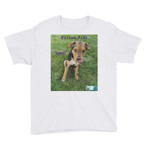 Youth/Kids' Short Sleeve T-Shirt - Rescue Pets Collection - "Lucy" IV