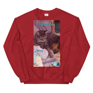 Unisex Premium Sweatshirt - Rescue Pets Collection - "Missy"