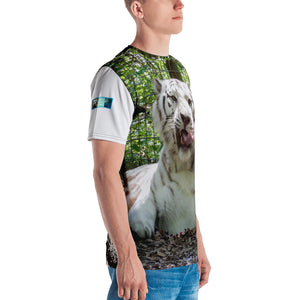 Premium T-shirt (2-sided) - Short Sleeve Unisex - Wally the White Tiger Collection