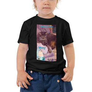 Toddler Short Sleeve Tee - Rescue Pets Collection - "Missy"