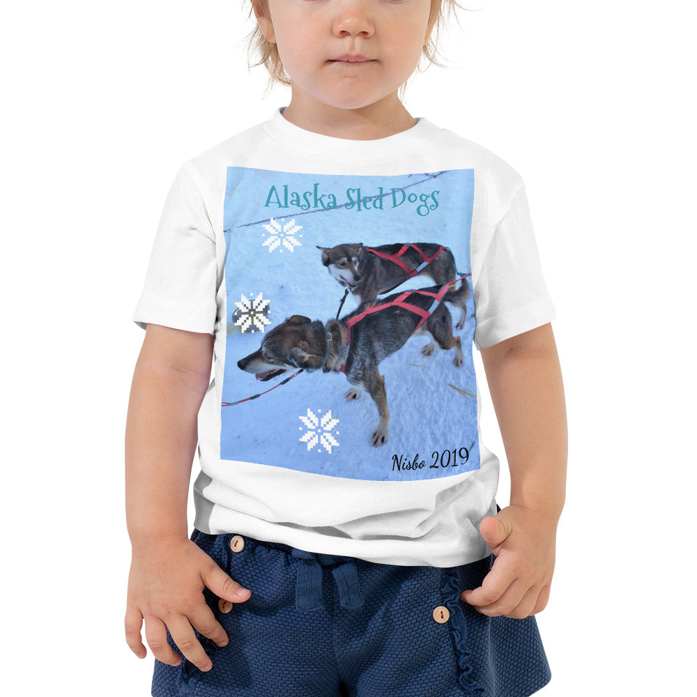 Toddler Short Sleeve Tee - Alaska Sled Dogs Collection
