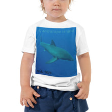 Load image into Gallery viewer, Toddler Short Sleeve Tee - Candy the Great White Shark Collection