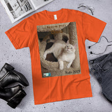 Load image into Gallery viewer, Unisex Fine Jersey Short Sleeve T-Shirt - Rescue Pets Collection - &quot;Chena&quot;