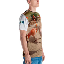 Load image into Gallery viewer, Premium T-shirt (2-sided) - Short Sleeve Unisex - Flamingo Friends Collection