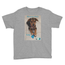 Load image into Gallery viewer, Youth/Kids&#39; Short Sleeve T-Shirt - Rescue Pets Collection - &quot;Lucy&quot;